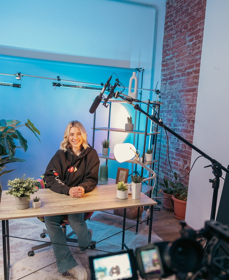 Creator studio set-up